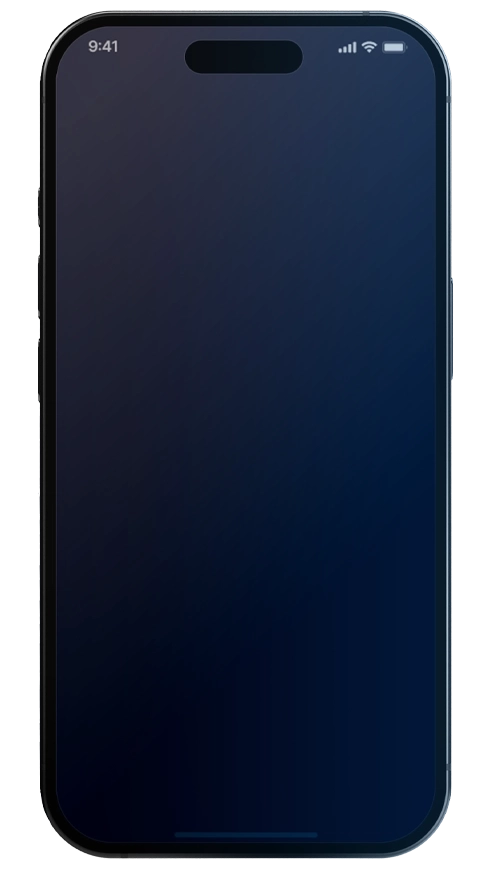 Mobile Handelsoberfläche von Vzion Invest